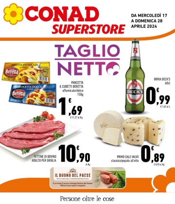 Conad SuperStore | Taglio Netto